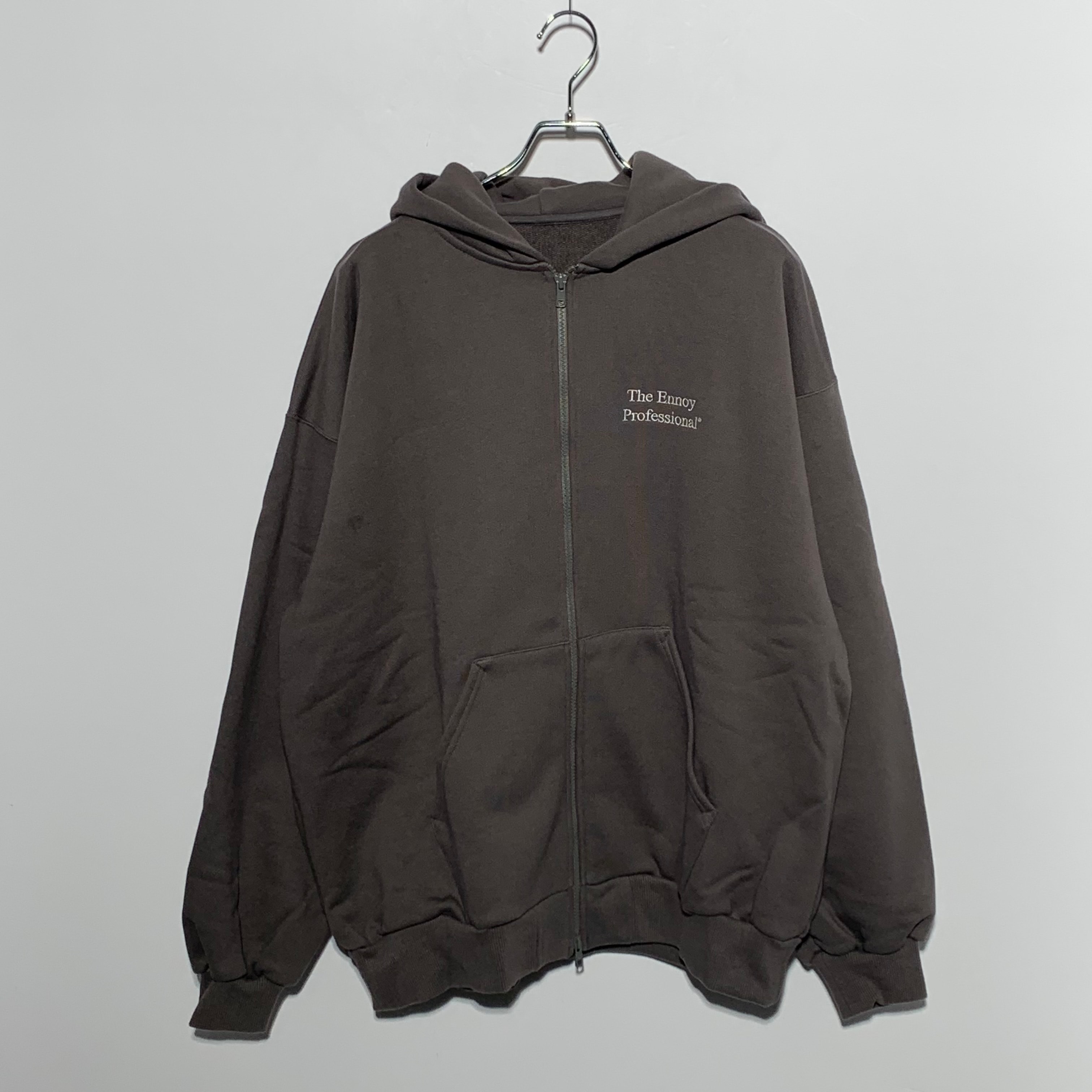 ENNOY Double Zip Hoodie "Gray"