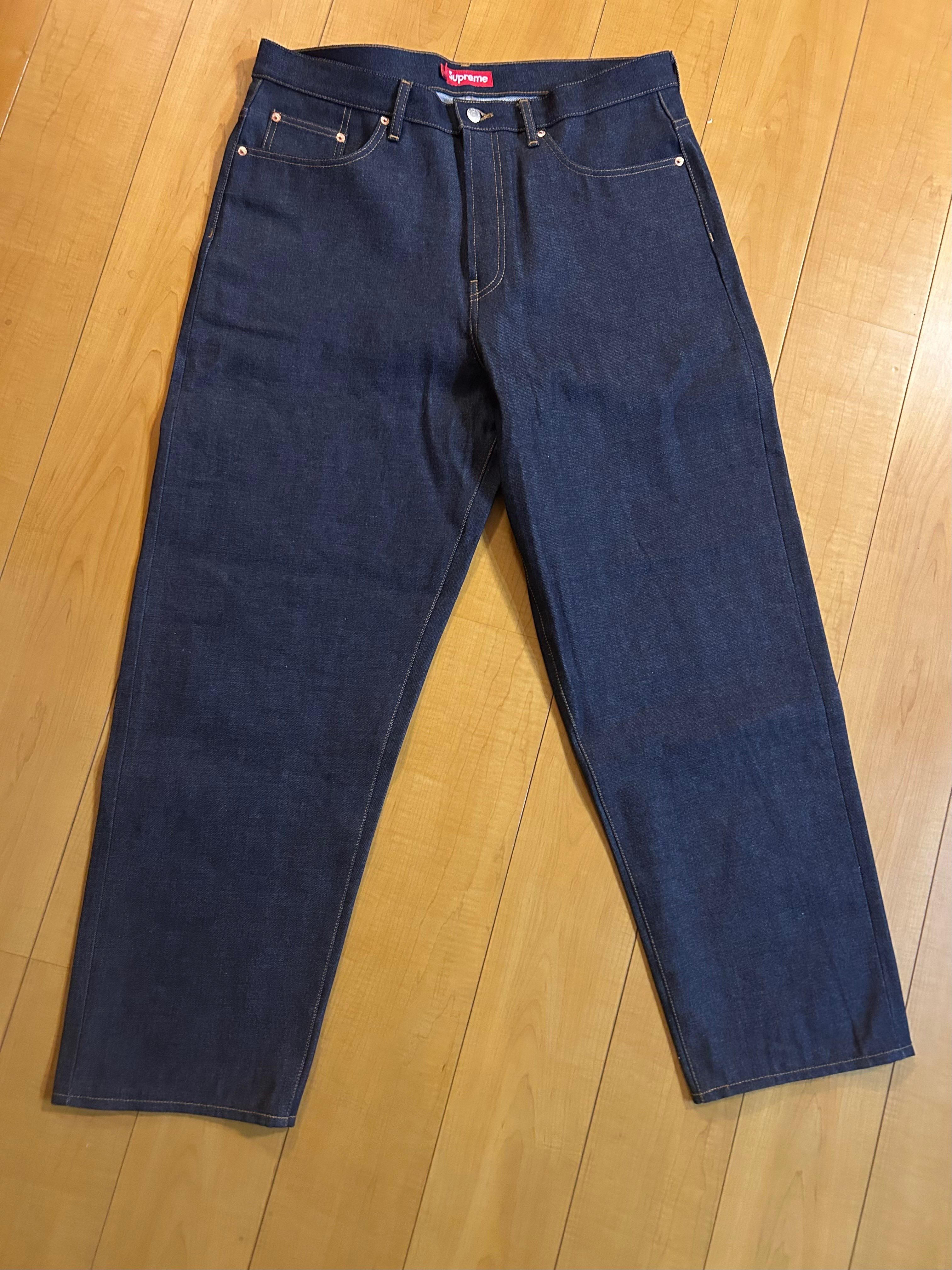 Supreme Rigid Baggy Selvedge Jean "Rigid Indigo" (25SS)