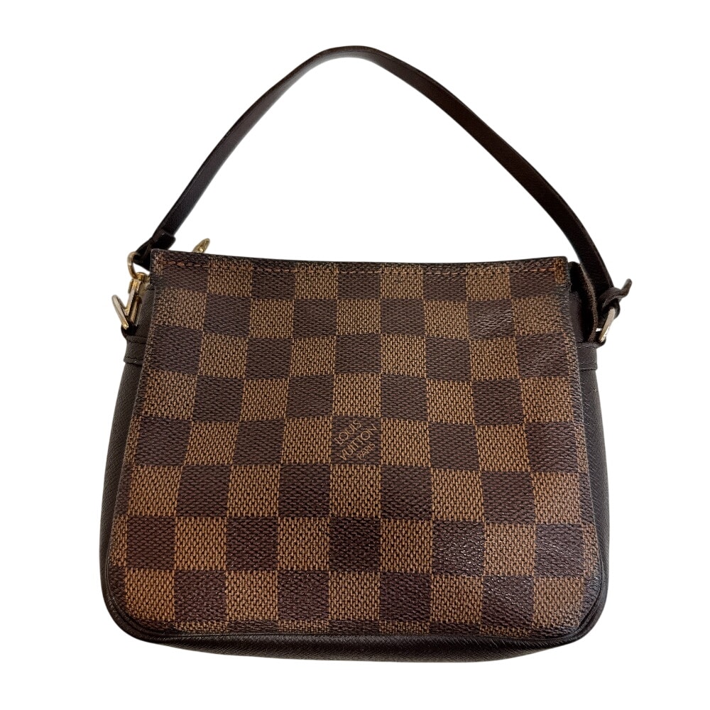 ルイヴィトン LOUIS VUITTON 化粧ポーチ ダミエ トゥルース メイクアップ メイクアップ N51982 ブラウン