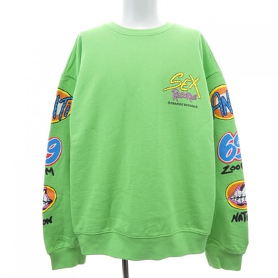 Chrome Hearts Matty Boy Sex Records Crewneck Sweatshirt "Citrus"