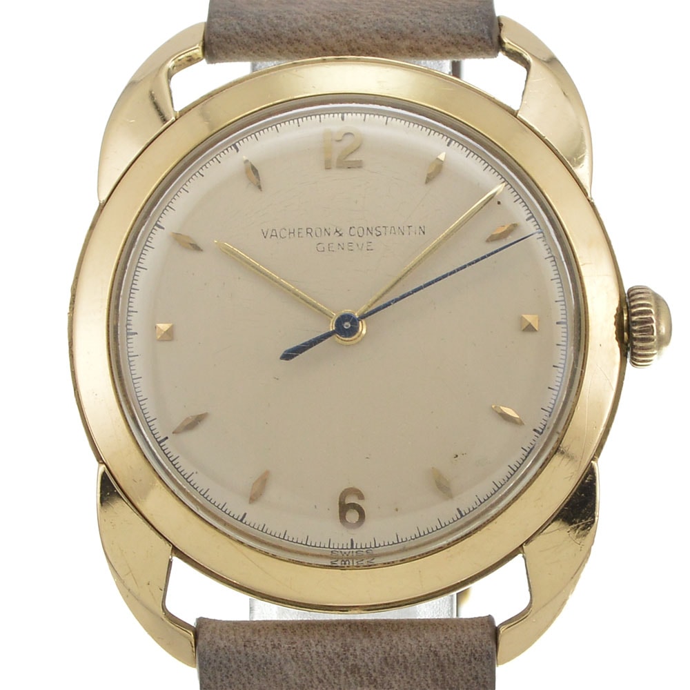 ヴァシュロン・コンスタンタン VACHERON CONSTANTIN ラウンド ファンシーラグ 手巻き メンズ 良品 Z#144664