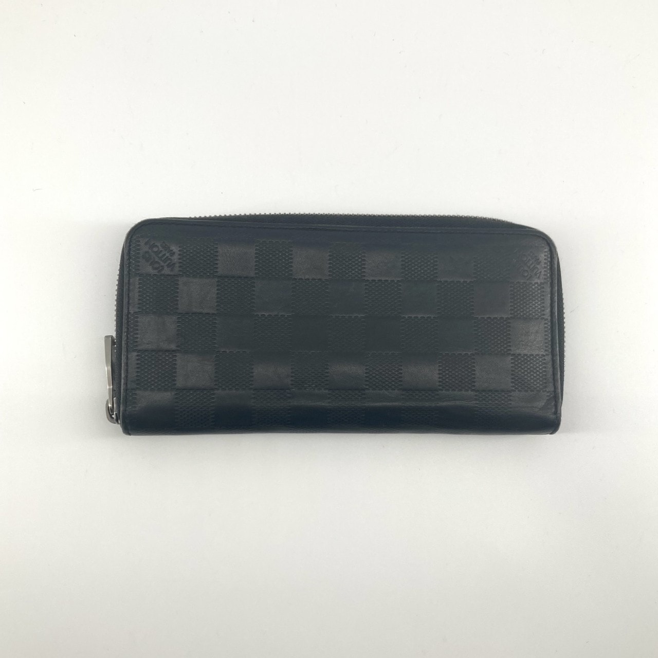 LOUIS VUITTON(ルイ・ヴィトン) ジッピーウォレット ヴェルティカル オニキス ダミエアンフィニレザー N63548 長財布 ブラック