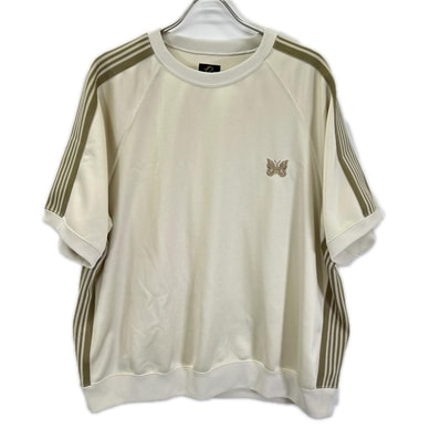 ニードルズ QV1606 B'2nd 別注 TRACK CREW NECK SHIRT POLY SMOOTH Tシャツ XL