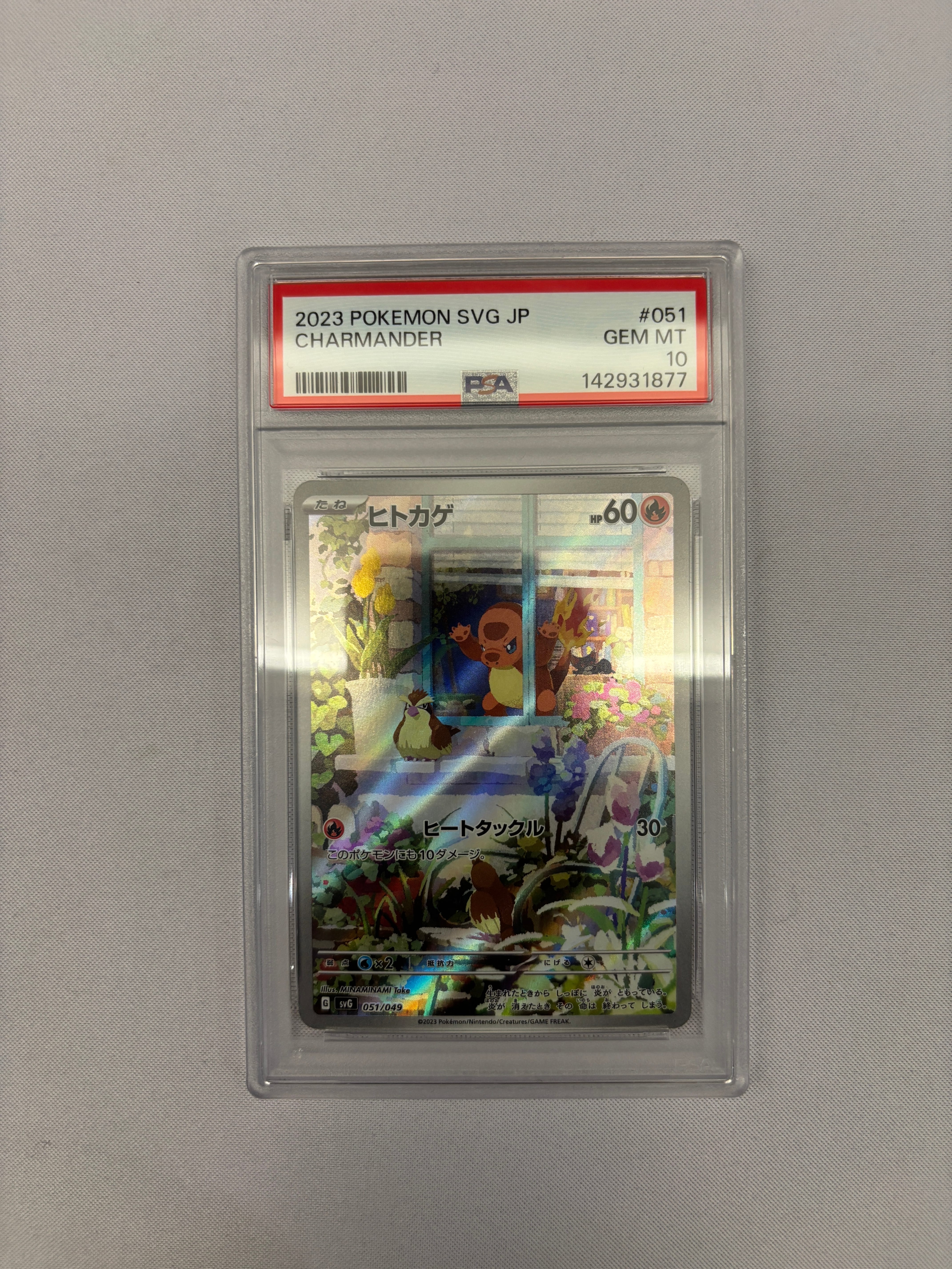 ヒトカゲ :フルイラスト [SVG 051/049](スペシャルデッキセットex「フシギバナ・リザードン・カメックス」)