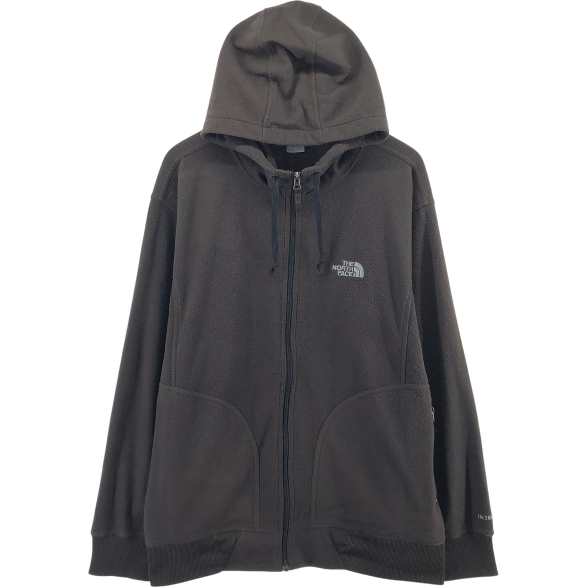 古着 ザノースフェイス THE NORTH FACE TKA200 バックロゴ フリースフルジップパーカー メンズXL相当/eaa389135