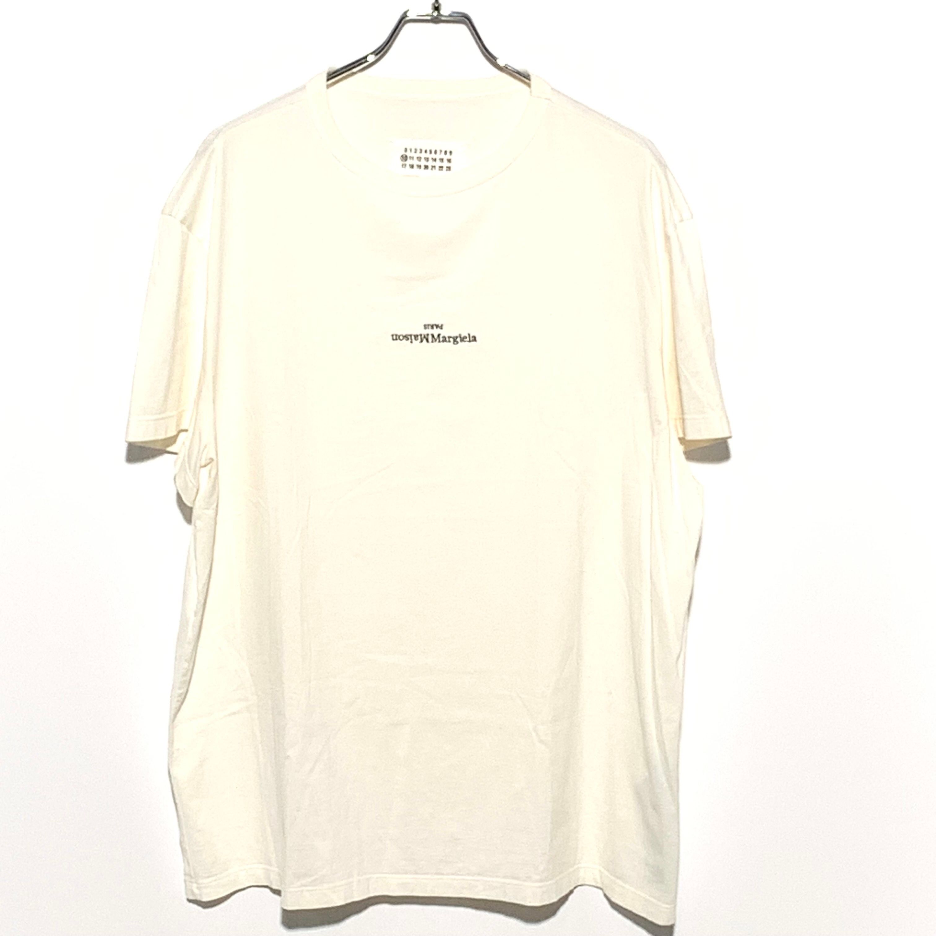 Maison Margiela Distorted Logo T-shirt "White"