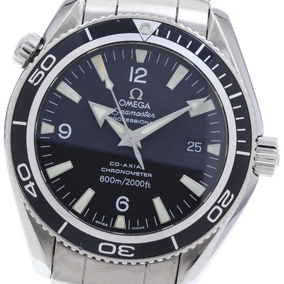 オメガ シーマスター プラネットオーシャン 600M メンズ 【中古】
