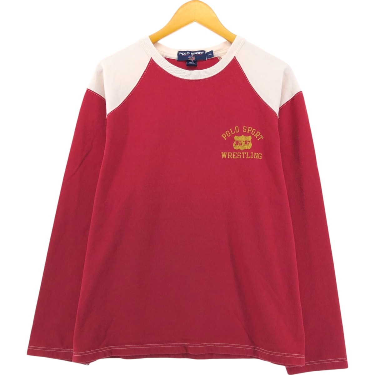 古着 90年代 ラルフローレン Ralph Lauren POLO SPORT ポロスポーツ ロゴスウェットシャツ トレーナー メンズXL相当 ヴィンテージ/eaa522977