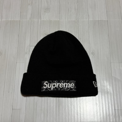 Supreme New Era Box Logo Beanie "Black"