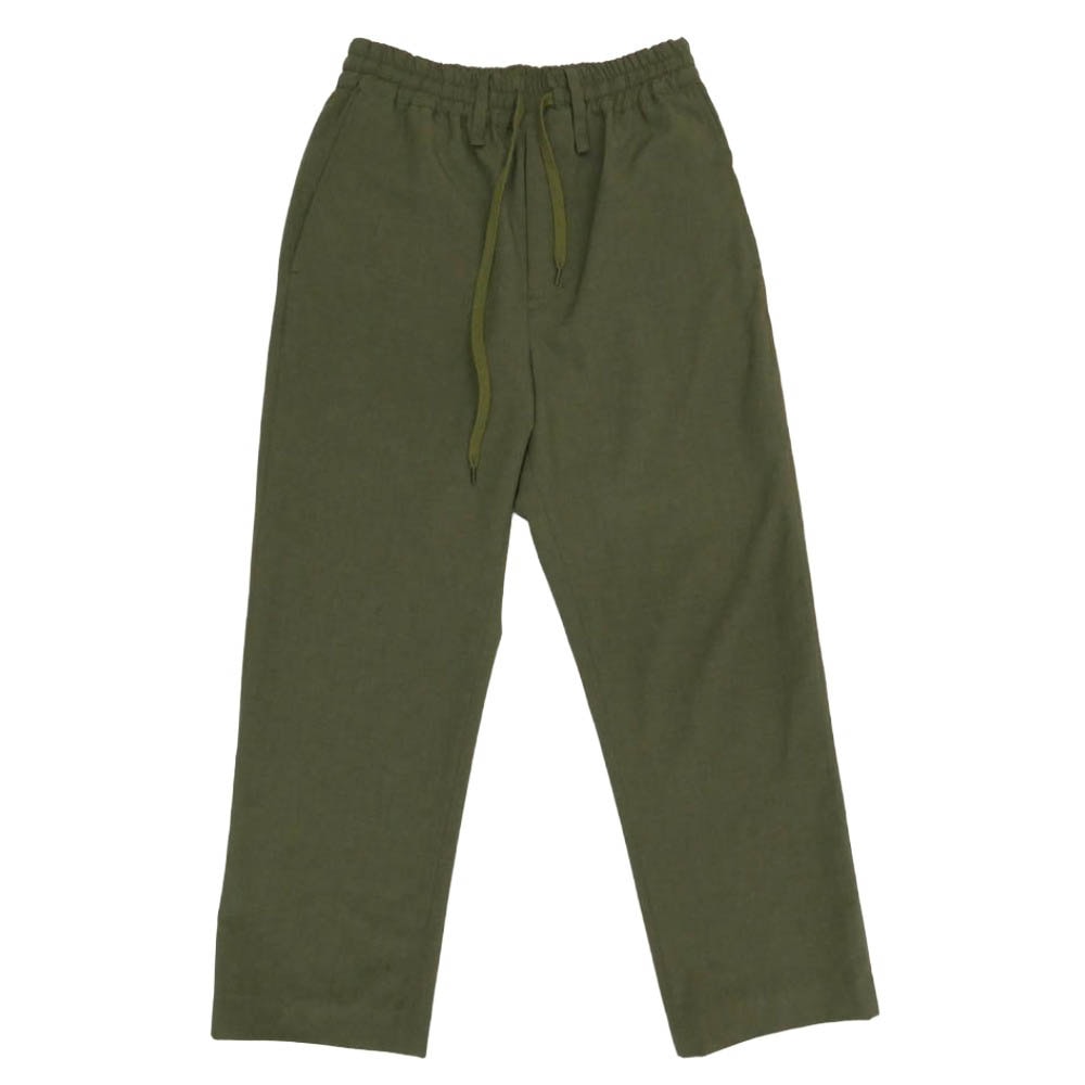 Iroquois イロコイ 23SS 478117 REFLAX WEATHER CLOTH PANTS リフラクス ウェザークロス パンツ グリーン系 1【中古】