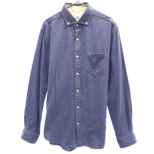 LACOSTE 長袖 ボタンダウンシャツ