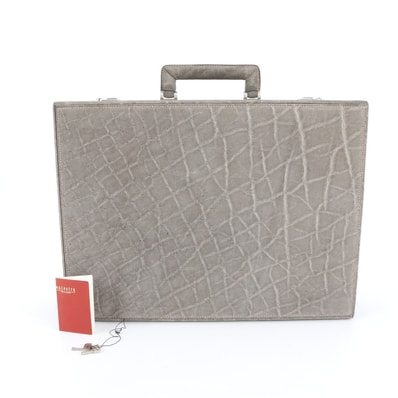 ■美品 ヴァレクストラ アタッシュケース エレファント レザー