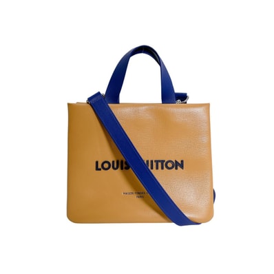 ルイヴィトン LOUIS VUITTON ショッパー・トートMINI M28310 カウハイドレザー トートバッグ