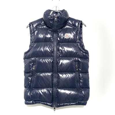 MONCLER LACET GILET Navy Down jacket NAVY