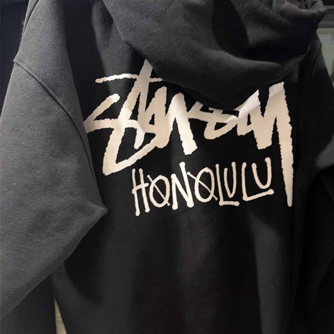 Stussy Stock Honolulu Hoodie "Black"