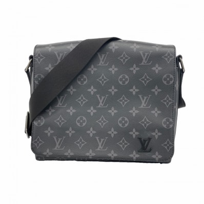 【6db1847-k】ルイヴィトン ショルダーバッグ モノグラム・エクリプス ディストリクトPM NV2 M45272 ブラック【中古】レディース