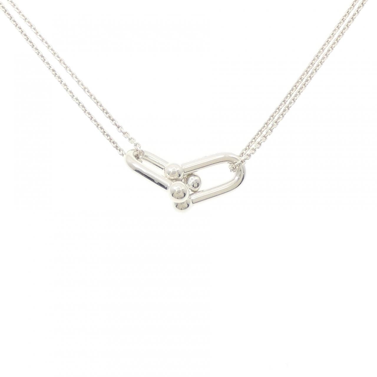 ティファニー ハードウェア ラージ ダブル リンク ネックレス