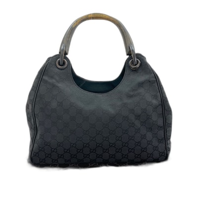 グッチ GUCCI ウッドハンドル ショルダーバッグ【中古】