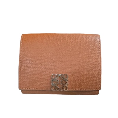 ロエベ トライフォールド アナグラム 三つ折り財布 C821TR2X02 レディース LOEWE 中古