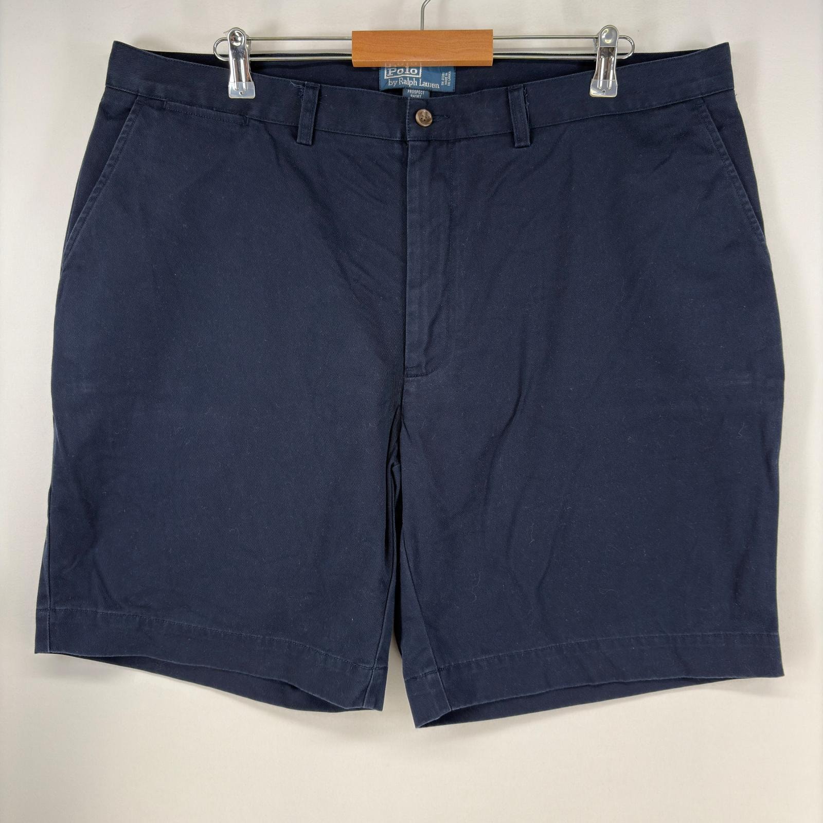 古着 ポロバイラルフローレン Polo by Ralph Lauren ショートパンツ チノパン ポロチノ ハーフパンツ 大きいサイズ w42 ネイビー メンズ