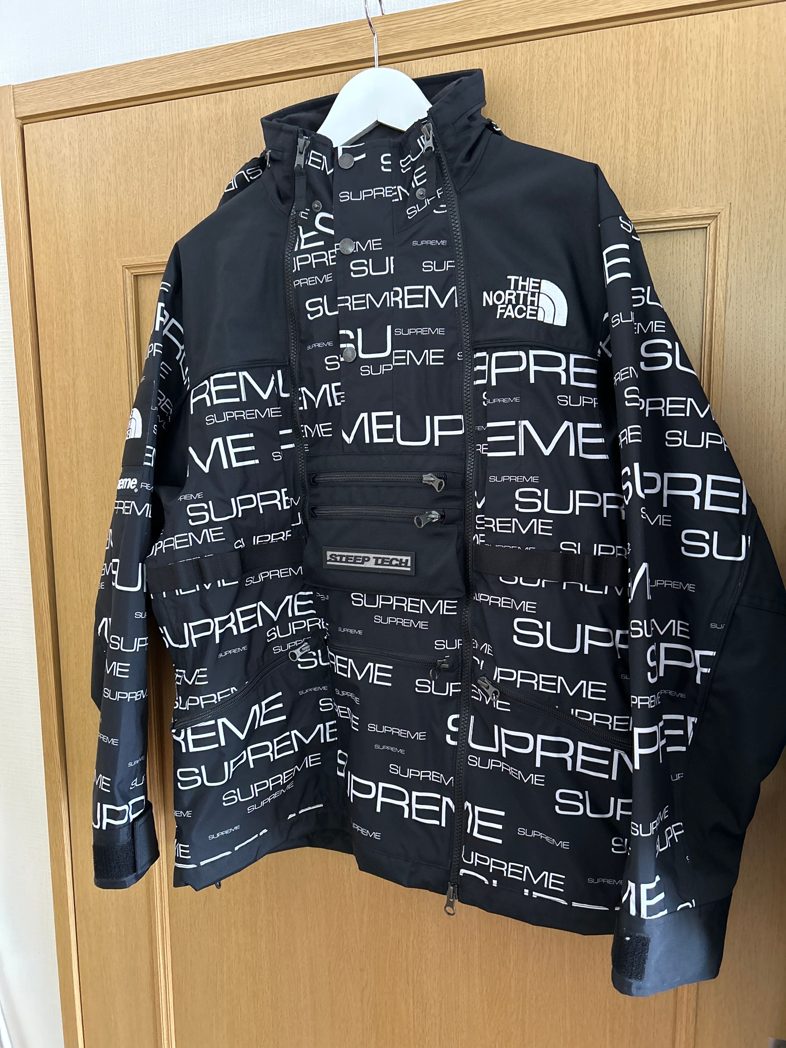 Supreme x The North Face Steep Tech Apogee Jacket "Black"