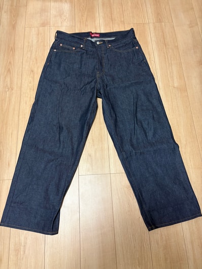 Supreme Baggy Selvedge Jean (26SS) "Rigid Indigo"
