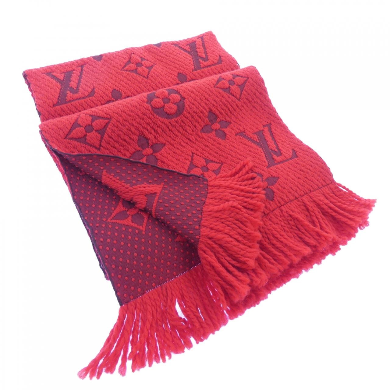 ルイヴィトン LOUIS VUITTON エシャルプ ロゴマニア M72432 MUFFLER