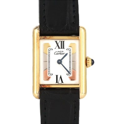 【ノーメンテナンス還元価格】カルティエ マストタンクSM GP W1006354 GP クォーツ