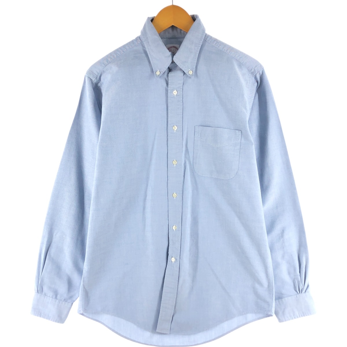 古着 ブルックスブラザーズ Brooks Brothers 346 長袖 ボタンダウンシャツ USA製 メンズL相当/eaa528682