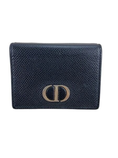 Dior Cow Leather 30 Montenyu Wallet "Black"
