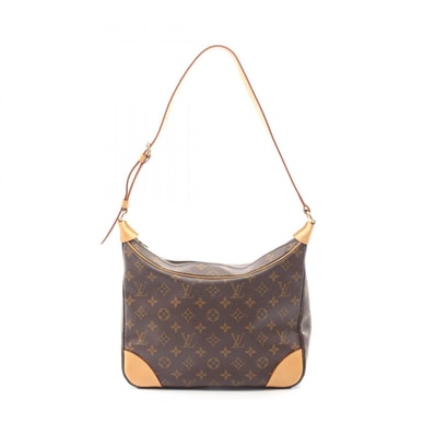 ルイ・ヴィトン LOUIS VUITTON ブローニュPM ショルダーバッグ バッグ PVCコーティングキャンバス レザー モノグラム レディース ブラウン系 M51265 【中古】