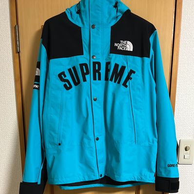 Supreme x The North Face Arc Logo Mountain Parka "Blue"