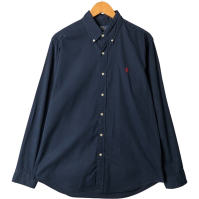 古着 ラルフローレン Ralph Lauren POLO RALPH LAUREN CLASSIC FIT 長袖 ボタンダウンシャツ メンズL相当/eaa584560