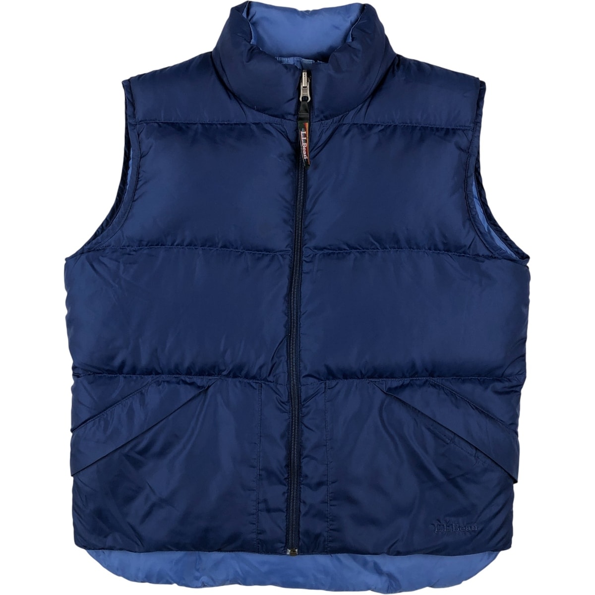 古着 エルエルビーン L.L.Bean リバーシブル グースダウンベスト レディースS相当/eaa599691
