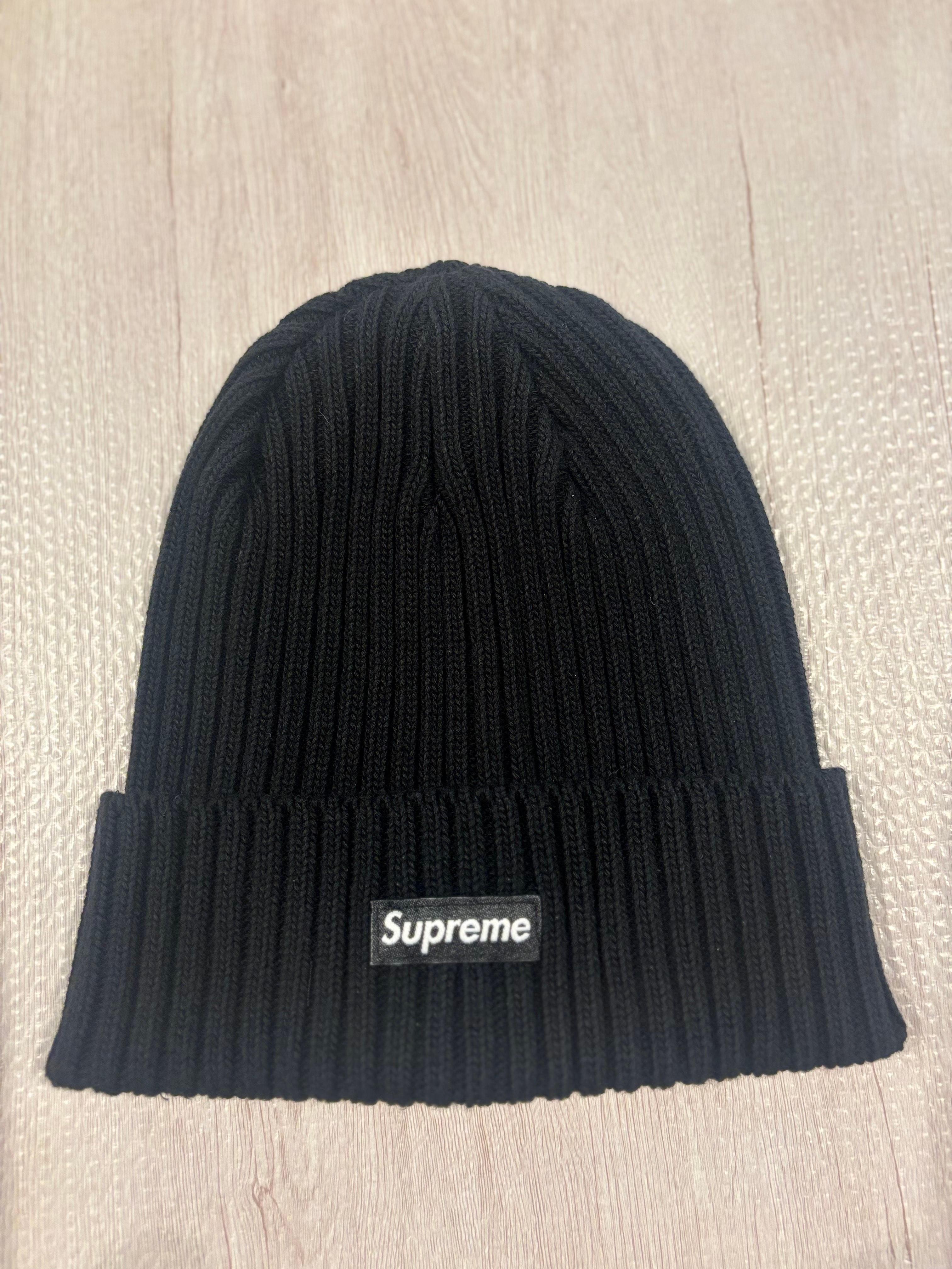 Supreme Overdyed Beanie "Black" (25SS)