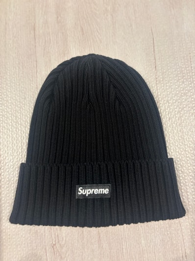 Supreme Overdyed Beanie "Black" (25SS)