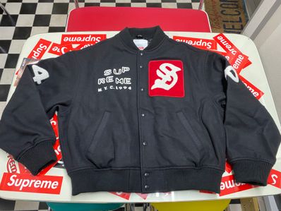 Supreme Tourist Varsity Jacket "Black"