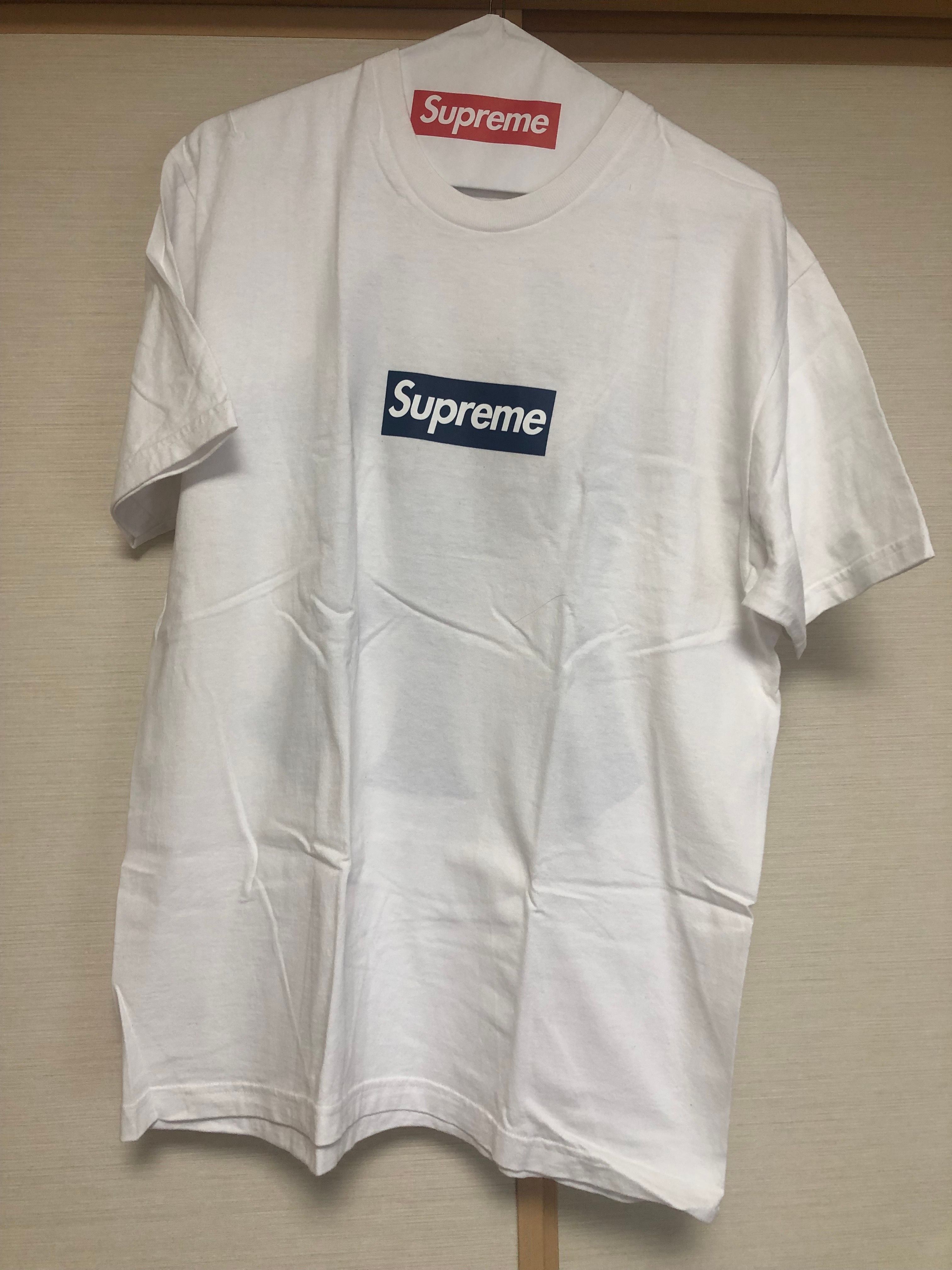 Supreme New York Yankees Box Logo Tee "White"