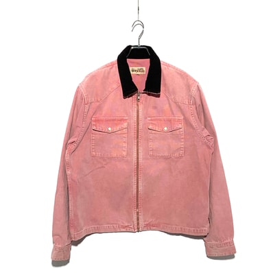 Stussy Washed Canvas Work Shirt "Dusty Rose"