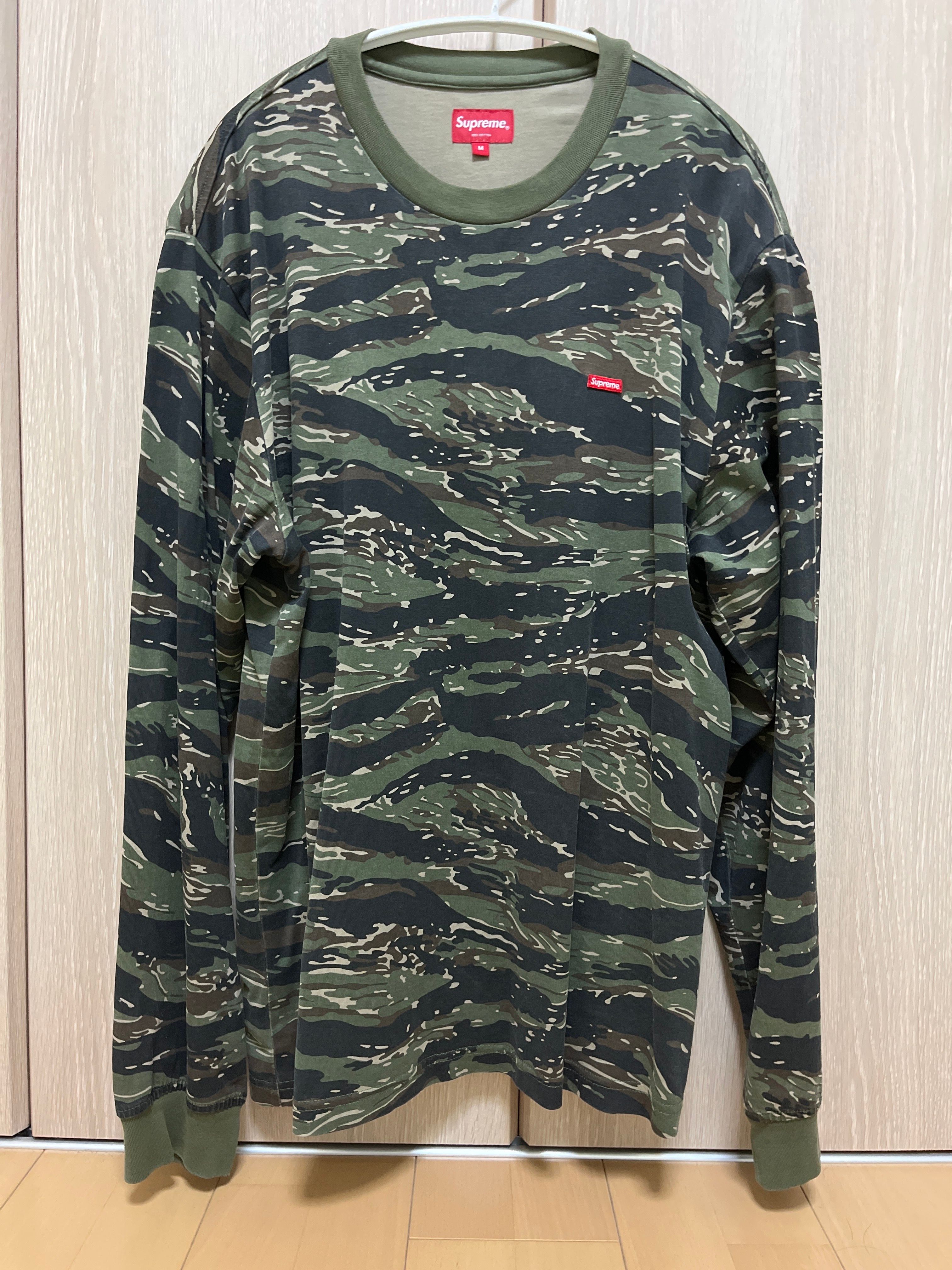 Supreme Small Box L/S Tee "Camo"(21SS)
