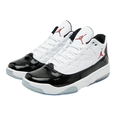 ナイキ NIKE AIR JORDAN MAX AURA 2 マックス オーラ 2 スニーカー サイズ:10 CK6636-102 ホワイト ブラック レッド レザー メンズ NIKE 【中古】