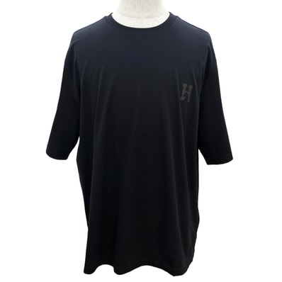 極美品 エルメス 半袖Tシャツ ブラック メンズ L H657800HA