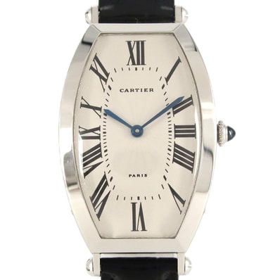 カルティエ トノーLM PT W1509551 PT 手巻