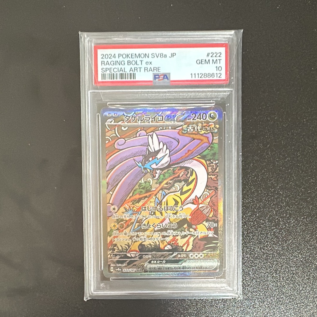 タケルライコex SAR [SV8a 222/187](ハイクラスパック「テラスタルフェスex」)