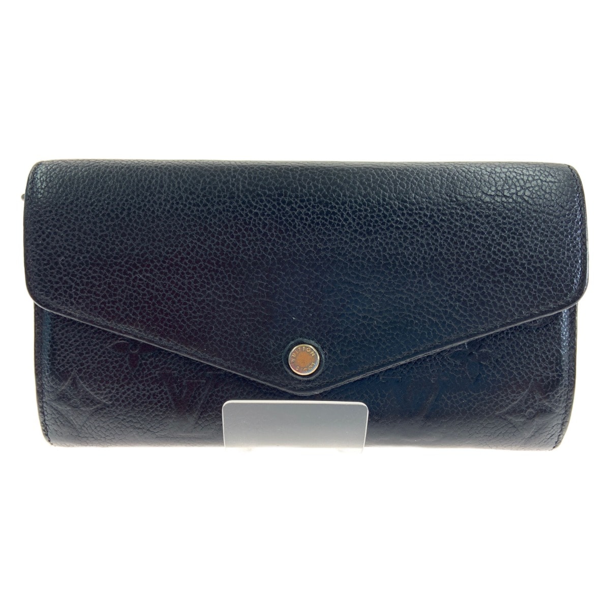 〇〇LOUIS VUITTON ルイヴィトン モノグラム アンプラント ポルトフォイユ サラ 二つ折り長財布 M61182 ブラック