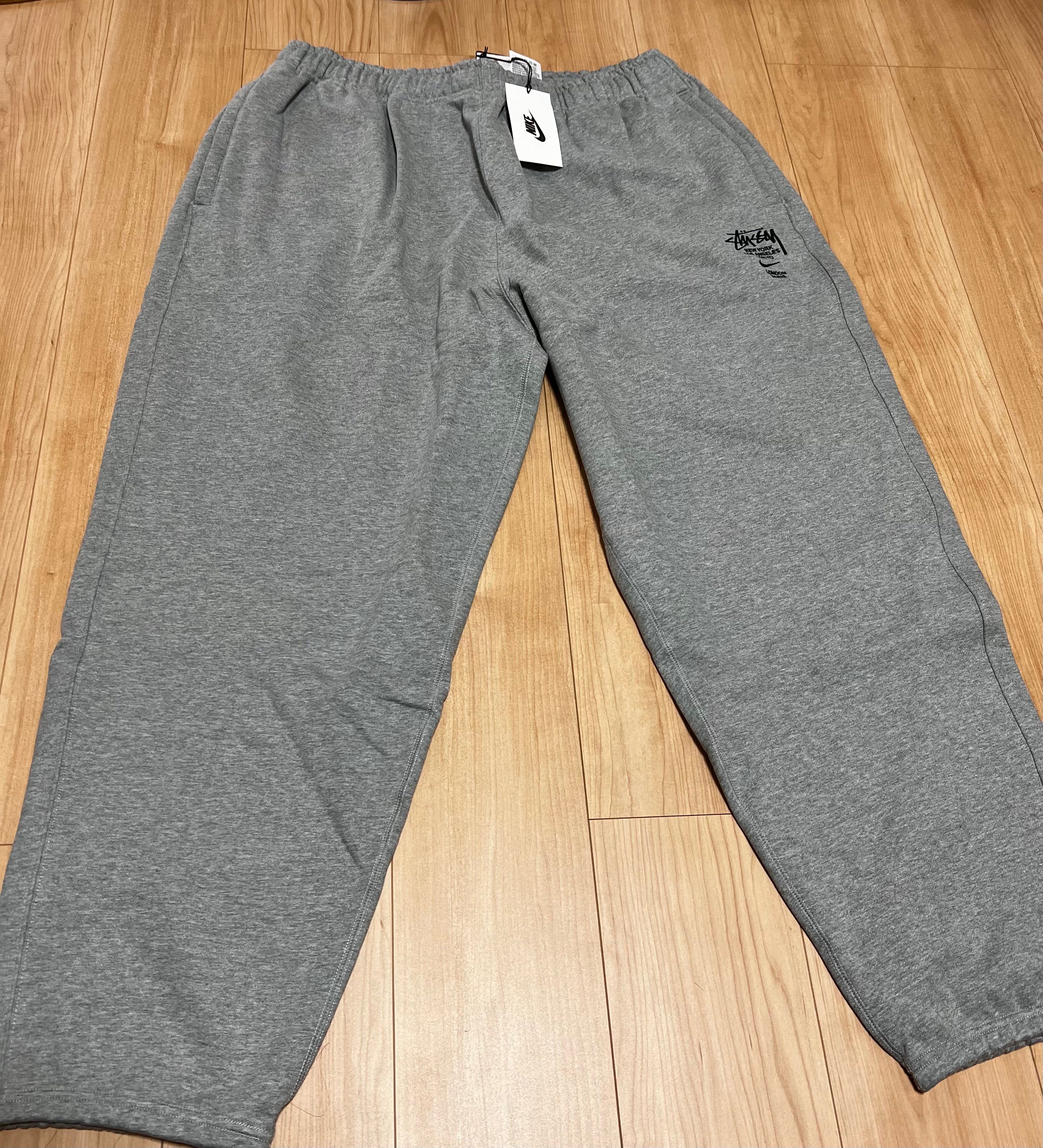 Nike x Stussy International Sweatpants (US Size) "Grey" DC4227-050
