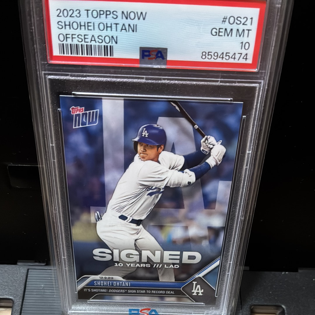 大谷翔平 [OS-21](2023 MLB トップスナウ JPカード)