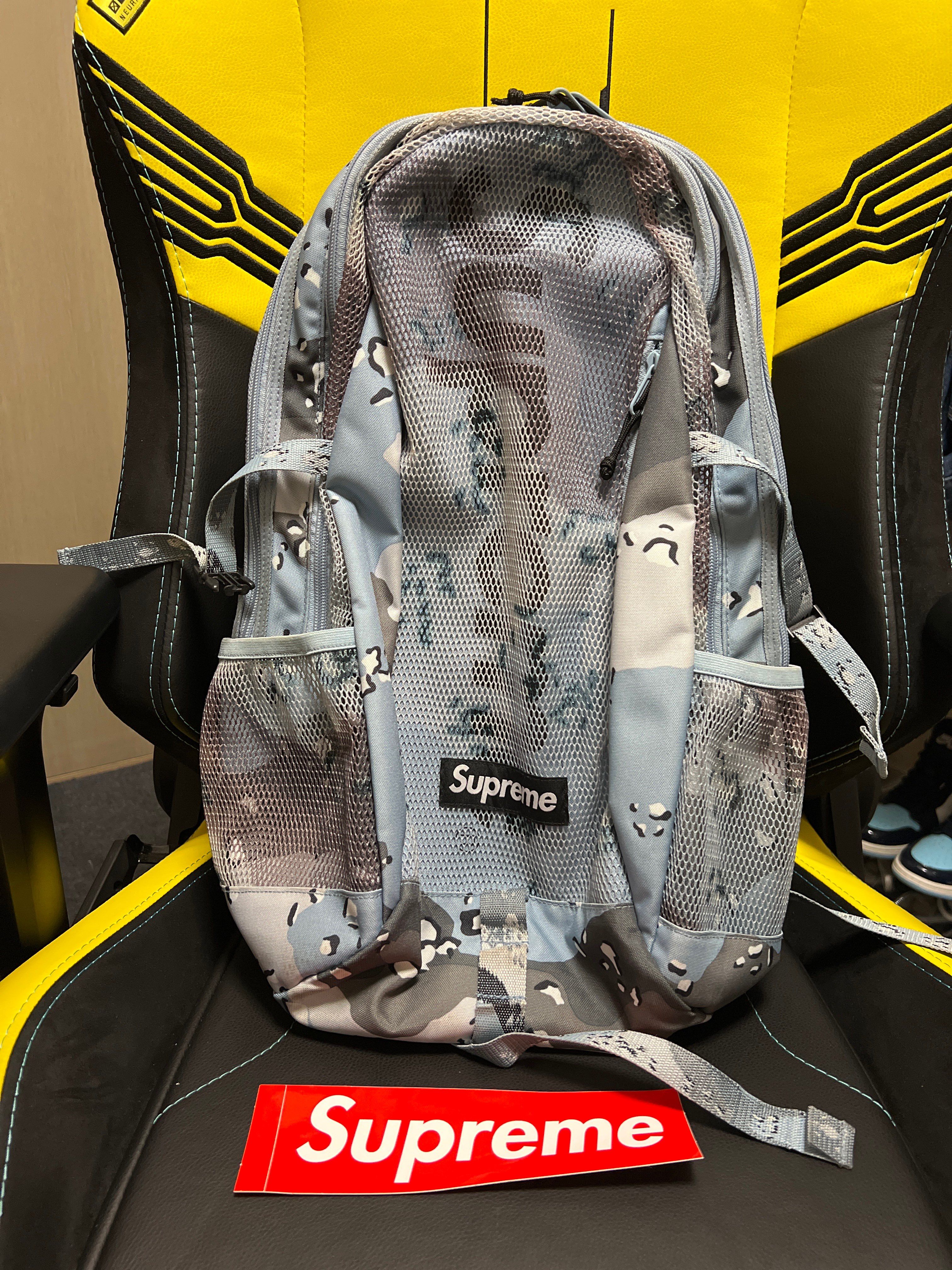 Supreme 20SS Backpack "Camo Blue"