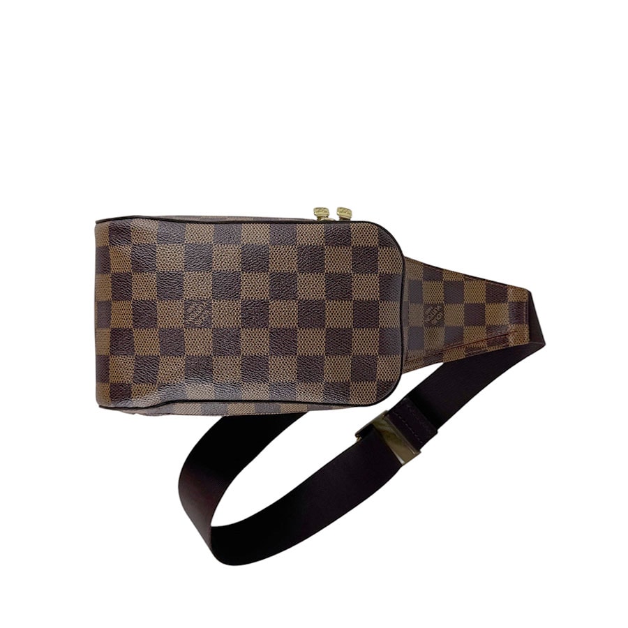 ルイ ヴィトン LOUIS VUITTON ボディバッグ ダミエ ジェロニモス ダミエキャンバス エベヌ メンズ N51994【中古】 z10126