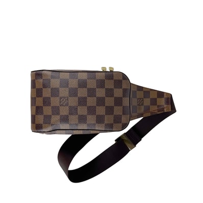 ルイ ヴィトン LOUIS VUITTON ボディバッグ ダミエ ジェロニモス ダミエキャンバス エベヌ メンズ N51994【中古】 z10126